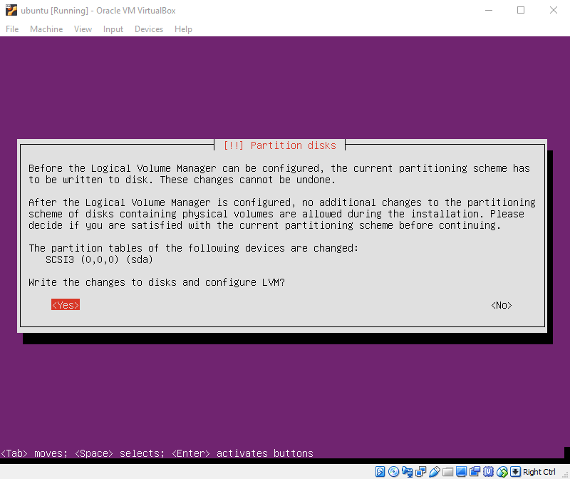 Partitioning Scheme